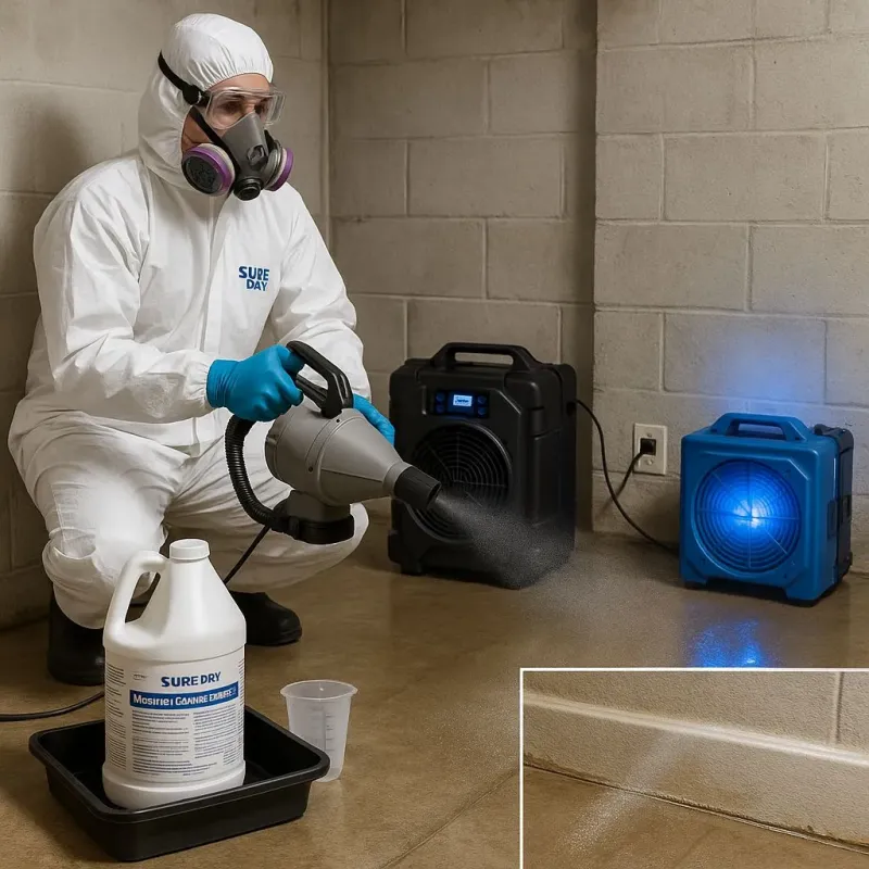 Sanitization and Odor Removal process in Holland, NY