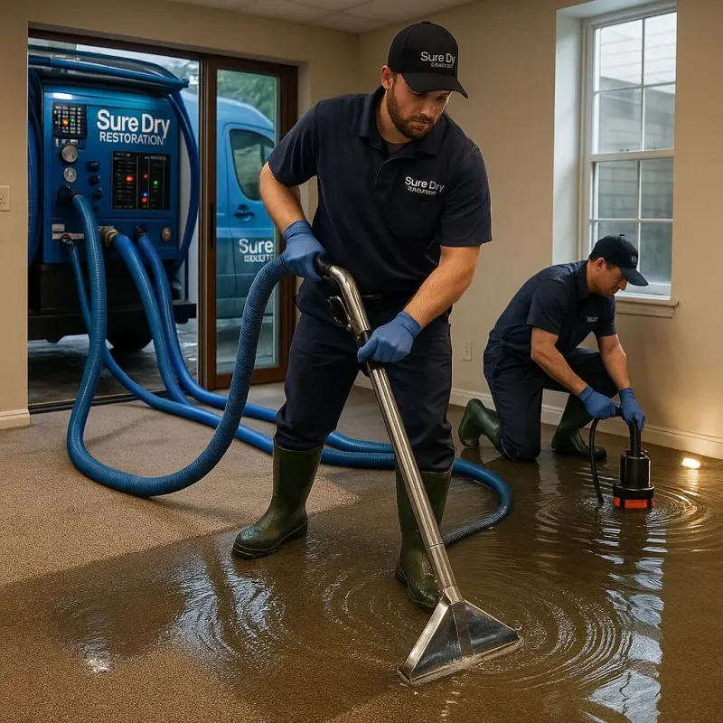 Water Extraction and Removal process in Holland, NY